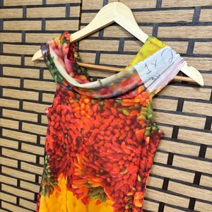 Zara Farmers Market Mesh Dress Size Medium‎ thumbnail 3