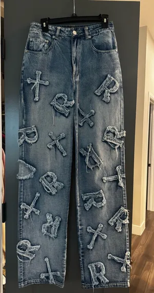 Racer Worldwide Jeans Blue Size 28 thumbnail 1
