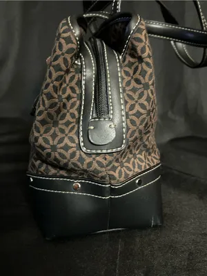 Relic Women’s Classic Brown Patterned Shoulder Bag & Black Trim thumbnail 9