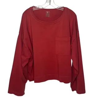 Calia by Carry Underwood Rust Sweatshirt Sz XL Oversized thumbnail 1