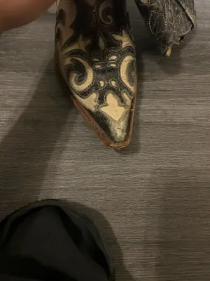Vintage boots Black Size 7.5 thumbnail 9