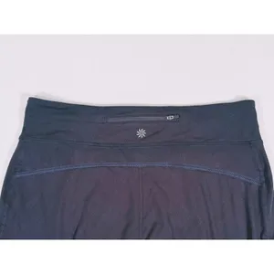 Athleta Lined Pleated Skort Size L Black Tennis Pickleball Golf Athletic Sporty thumbnail 7