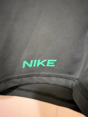 Nike Pro Teal and Emerald Compression Shorts. thumbnail 3