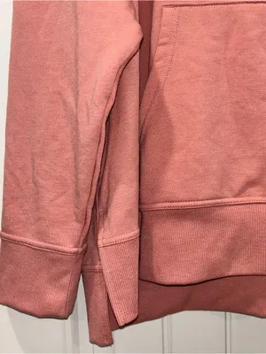 Athletic Works Women's Cozy Hooded Pullover Sweater - Dusty Rose - XL thumbnail 3