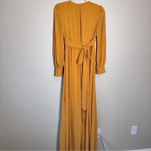 Baltic Born Orange Lydia Faux Wrap Maxi Dress Womens S Boho Fall Classic thumbnail 12