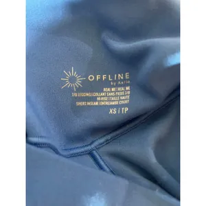 Offline by AERIE 7/8 Legging High Rise Blue Size XS COMFY ACTIVEWEAR YOGA thumbnail 3