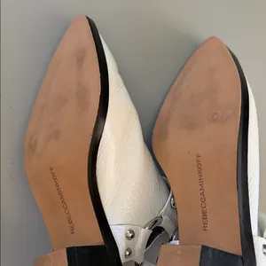 Rebecca Minkoff White Studded‎ Ankle Booties size 6.5 thumbnail 12