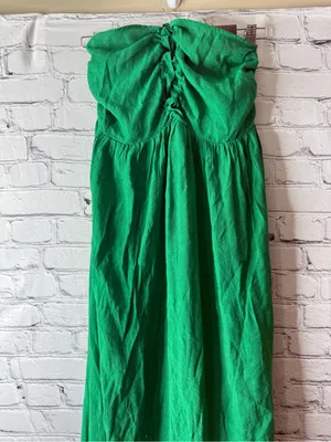 NWT Green Maxi dress- Women's Flowing Summer swim cover cupshe thumbnail 7