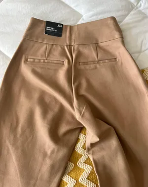 Express Tan Skinny Ankle High Rise Pants thumbnail 10
