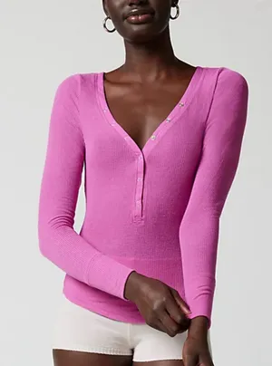 Urban Outfitters Henley Top thumbnail 1