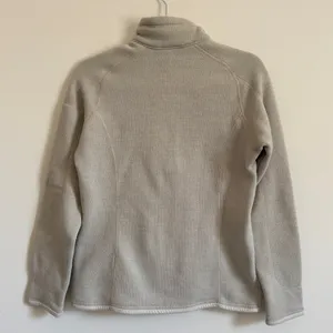 Patagonia Better Sweater Cream 1/4 Zip Pullover Fleece Jacket Women’s Size Small thumbnail 7