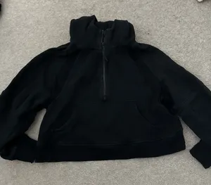 Lululemon Black Scuba Half-Zip M/L thumbnail 1