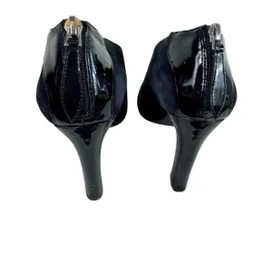 Franco‎ Sarto Vella Black Suede Pointed Toe Bootie Stiletto Heels Women's Sz 8.5 thumbnail 3