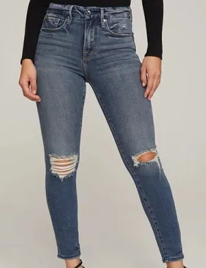 Good American Good Legs Crop Jeans thumbnail 1
