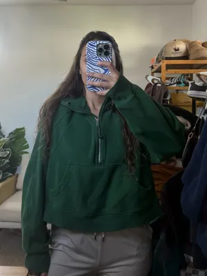 Lululemon Scuba Oversized Half-Zip Hoodie Size M/L thumbnail 8