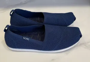 Skechers BOBS Memory Foam Knit Slip On Shoes Women’s US 7 Navy Blue Comfort thumbnail 1