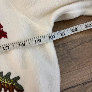 Fashion Bug Autumn Fall Leaves Fleece Cardigan Vintage 90’s Vintage thumbnail 6