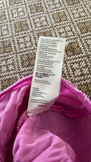 Anthropologie Pink Velvet Top thumbnail 5