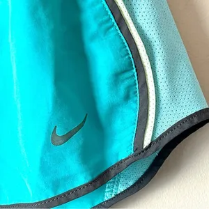 NIKE | DRI-FIT Teal Athletic Running Shorts Sz S thumbnail 3