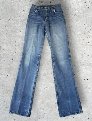 Vintage DEE CEE Denim Jeans USA Wmns 24x33 70's‎ 80's Western Cowgirl thumbnail 1