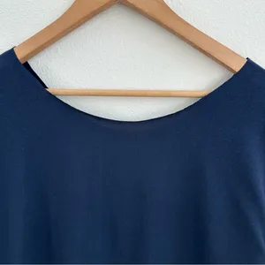 Fullerton College Navy Off the Shoulder T-Shirt thumbnail 7