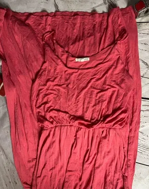 Active maxi spaghetti stap dress Pink Size M thumbnail 1