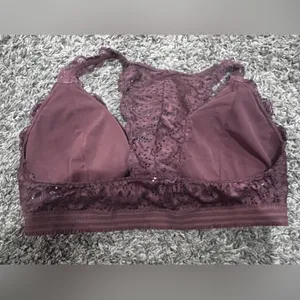 Maurices Lace Bralette in Dark Brown thumbnail 2