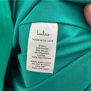 Lulus green Mini Dress NWT XL‎ thumbnail 5