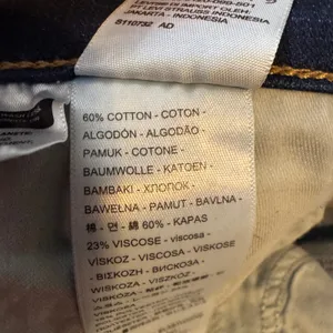 Levis 311 Shaping Skinny Jeans Blue Denim Mid Rise Size 31 Womens thumbnail 5