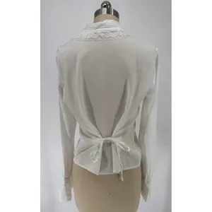 New! Reformation Vivi Cotton Voile Top In Ivory Size‎ 4 $168 thumbnail 10