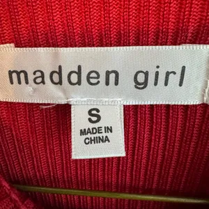 Madden Girl Cold Shoulder Long‎ Red Dress thumbnail 3
