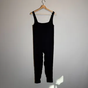Free People FP Movement Jumpsuit Womens XL Black Cut Outs Active Athleisure NWOT thumbnail 4