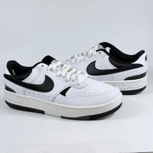 Nike‎ Size Womens-8.5 Mens-7 Gamma Force Shoes Summit White/Black thumbnail 3