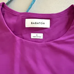 Artizia x Babaton Bodysuit Fitted Short-Sleeve Contour Crew Halfsleeve Thong thumbnail 5