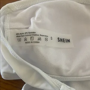 SHEIN White Bikini Set thumbnail 3