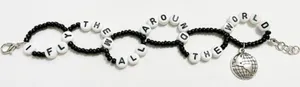 Taylor Swift Eras Tour Friendship Bracelet I Fly Them All Around The World Rep thumbnail 1