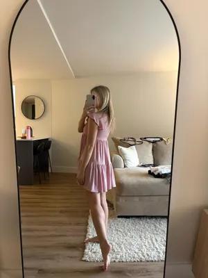 See You Monday Dress Pink Babydoll thumbnail 2