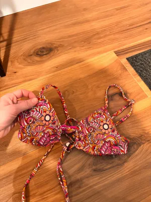 ONEONE Paisley Swimwear Pink Print Bikini Set thumbnail 3