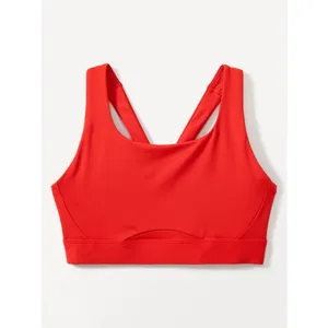 New Athleta M Interval Bra Cardinal Red Medium Cup D-DD thumbnail 3