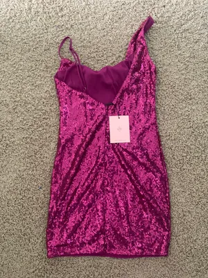 Hello Molly Purple/Pink Mini Dress thumbnail 3
