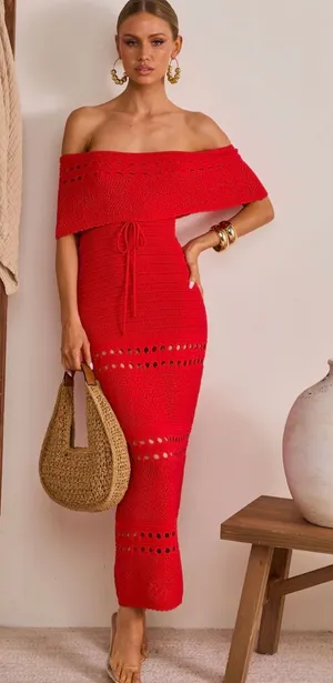 Vici Strapless Knit Maxi Dress thumbnail 1