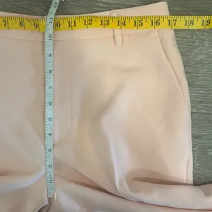 Scotch & Soda Pastel Cadillac Pink Edie Tailored Wide Leg Crepe Trousers Large‎ thumbnail 11