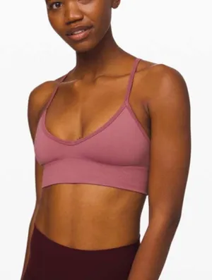 Lululemon Ebb To Street Bra II Moss Rose thumbnail 1