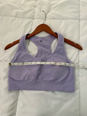 Lilac Purple Amazon Athletic Outfit Top and Bottom Size Medium thumbnail 4