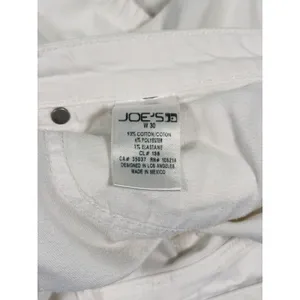 Joe’s Jeans Womens Azami Denim Midi Shorts Size 30 White Distressed Casual thumbnail 3