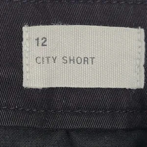 GAP Black 3” Inseam Cuffed Hem Cotton Stretch City Shorts Size 12 thumbnail 3