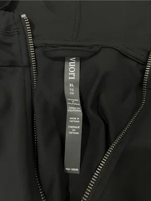 Vuori Women's Halo Modern Full Zip Hoodie Size XL Black Comfy Buttery Soft thumbnail 13