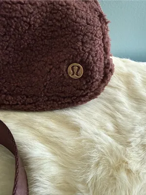 Lululemon Athletica Everywhere Sherpa Belt Bag With Goldtone Hardware thumbnail 2