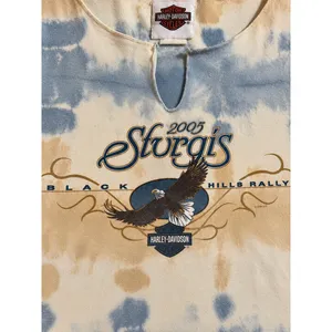 Vintage 2005 Harley Davidson Sturgis Black Hills Rally Tie Dye Tank Top Small thumbnail 5