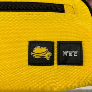 BTS Butter Samsonite Red 2nd Collaboration Pouch Bag Yellow thumbnail 8